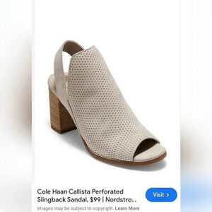 Cole Haan women thick heel shoes